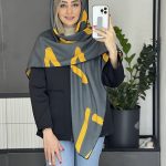 روسری نخ چهارفصل کد ۱۶۴