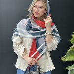 روسری نخی طرحدار کد۱۷۴