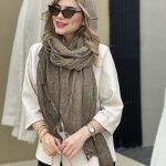 شال نخی امواج ۲ کد۶۱۷