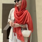 شال نخ پلیسه شاین شاینا کد ۶۴۷