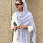 شال نخی مرواریدی کد ۶۴۳