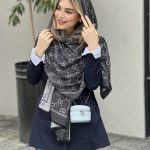 شال نخی ابریشمی مارک کد ۷۰۸