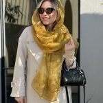 شال حریر بافت دونا ۲ کد727