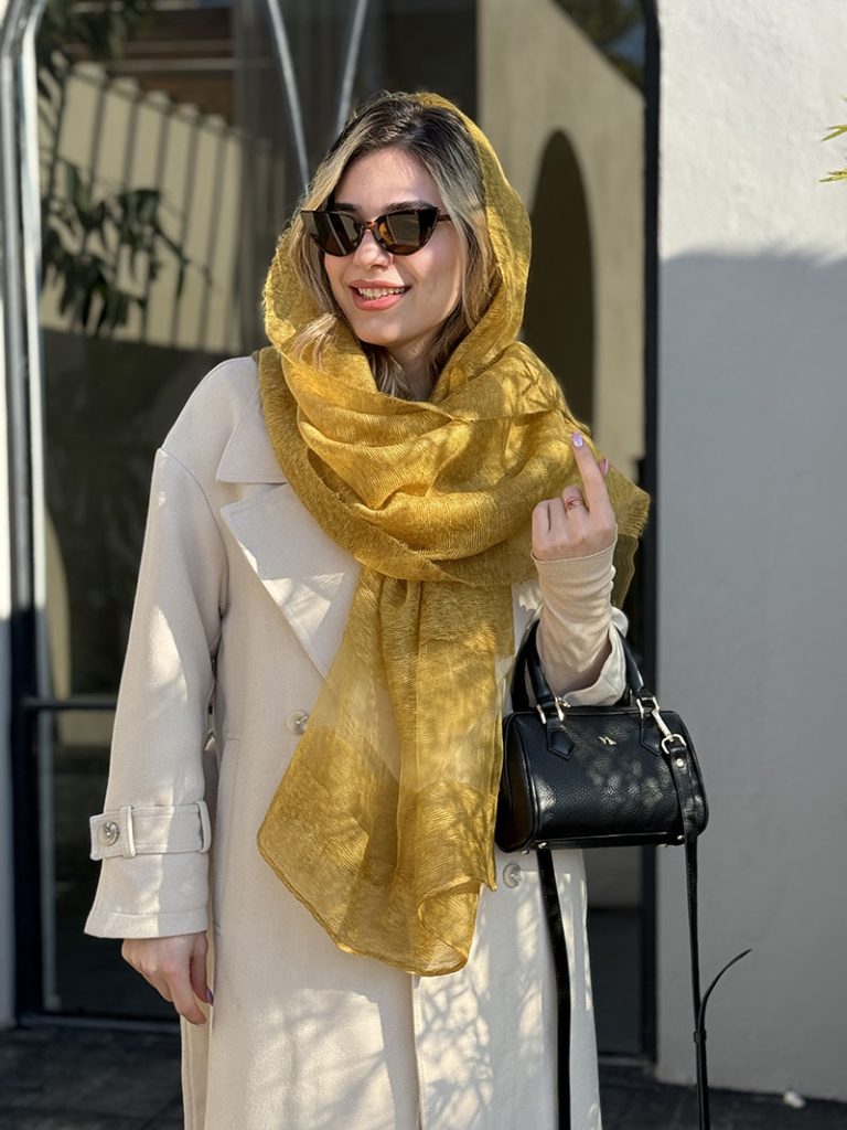 شال حریر بافت دونا ۲ کد727