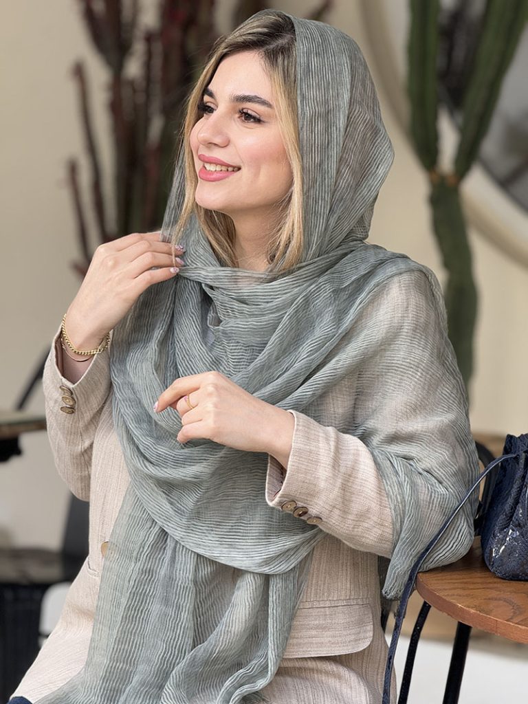 شال حریر نخ الگانت سبک و خنک