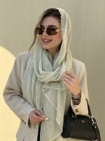 فروش ویژه شال نخ سنگ در رنگهای متنوع، مناسب برای استایلهای مختلف