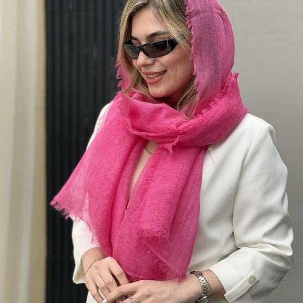 خرید شال لینن سار کد ۷۶۴