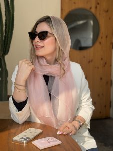 خرید شال حریر مدیس کد ۷۶۵