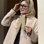 روسری حریر نخ سبک و مجلسی مناسب مهمانی و استفاده روزمره