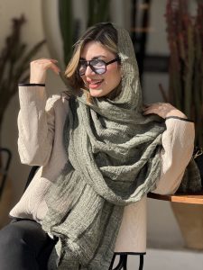 خرید شال لینن مها سبک و خنک برای تابستان