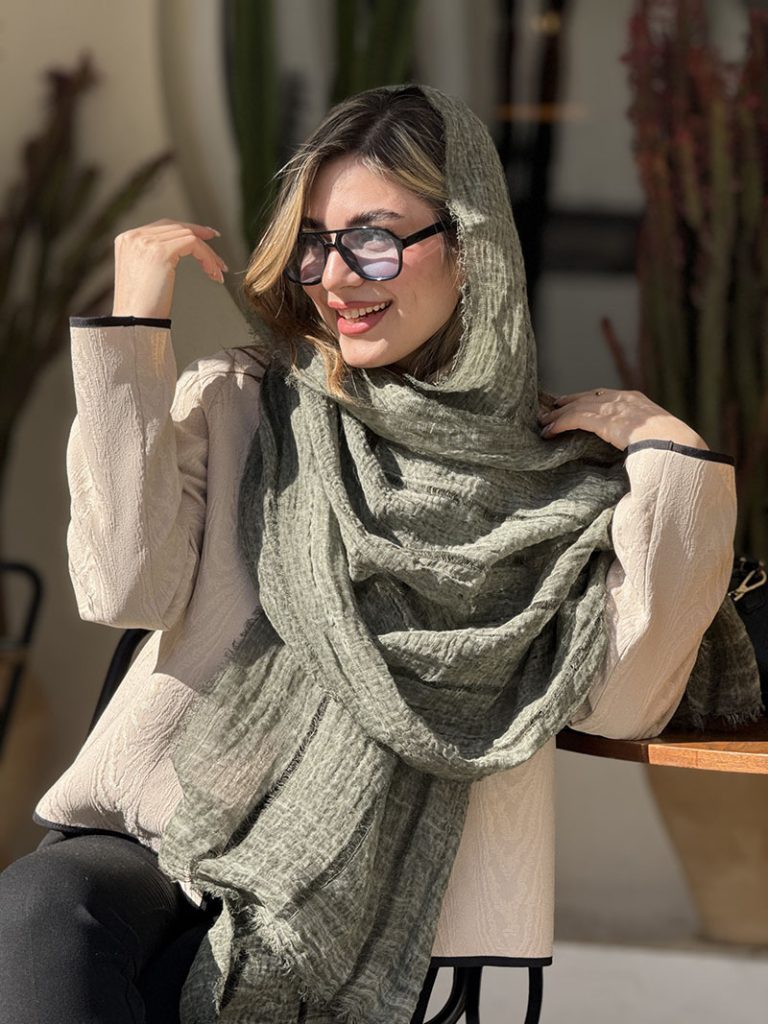 خرید شال لینن مها سبک و خنک برای تابستان