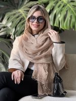 شال نخی بهار نارنج کد ۷۸۸ - Image 2