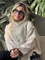 شال نخی بهار نارنج کد ۷۸۸ - Image 3