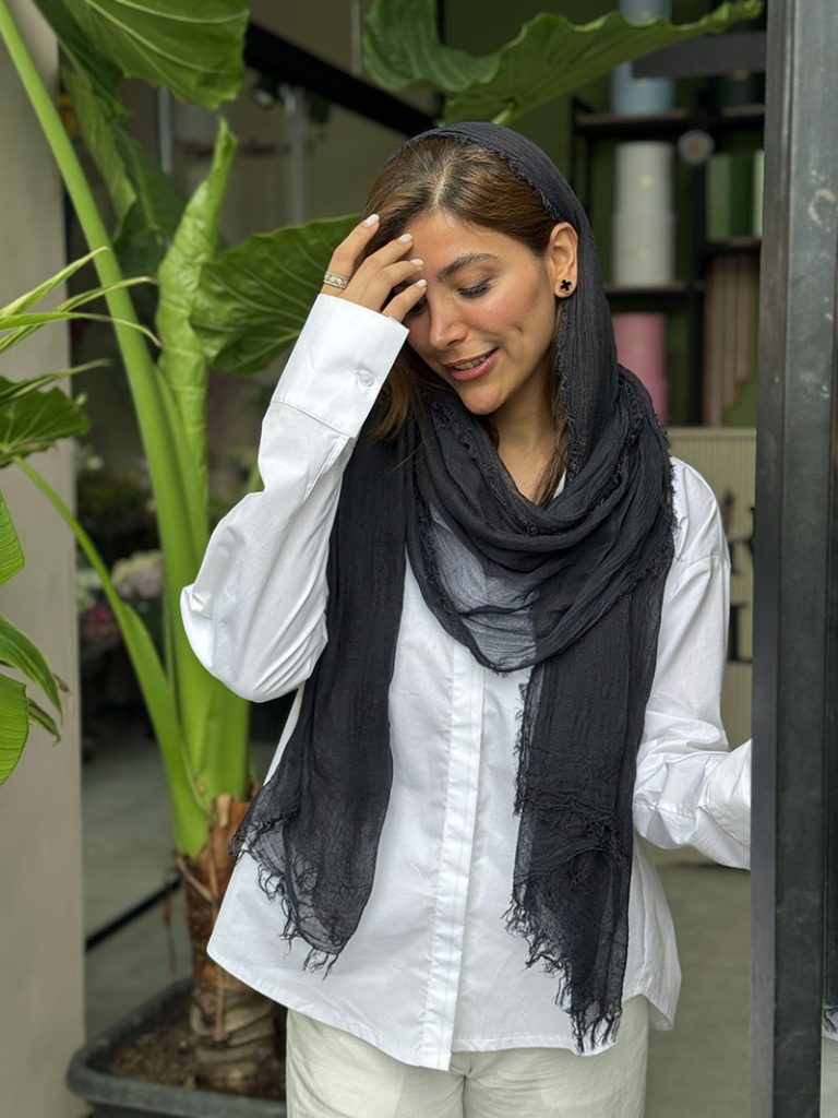 شال نخی شال تابستونی