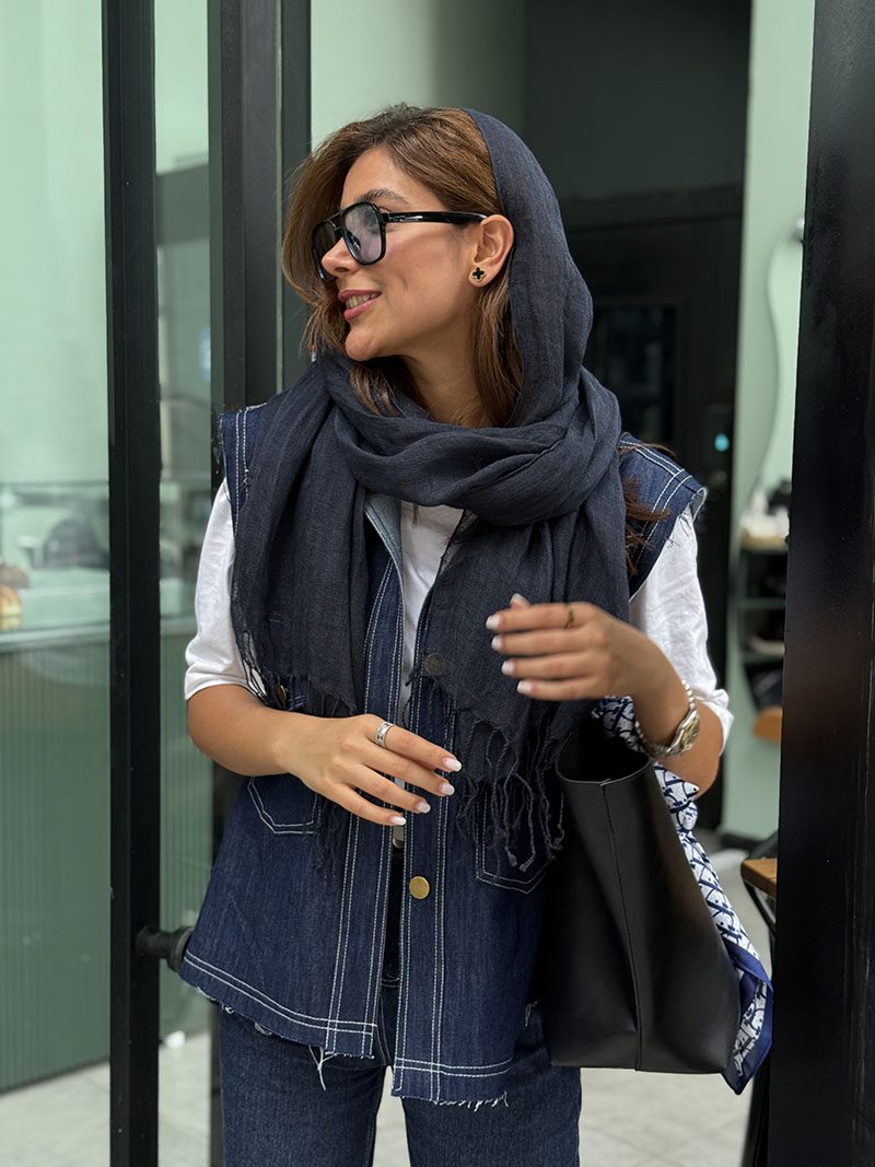 شال کنفی، شال تابستونی شال زنانه