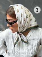 مینی اسکارف ابریشمی کد ۱۷۵ - Image 4