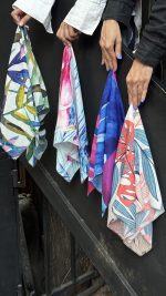 مینی اسکارف نخی