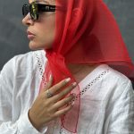 مینی اسکارف حریر کد ۱۷۶