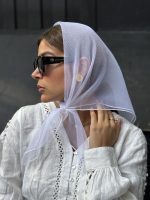 مینی اسکارف حریر کد ۱۷۶ - Image 7