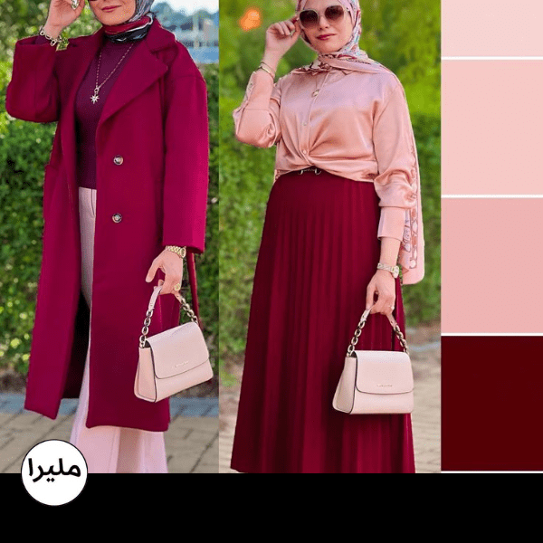 مونوکروم در پوشش زنانه ایرانی