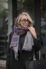 شال پاییزی ، شال چهارخونه