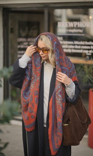 روسری موهر ترمه نرم و لطیف