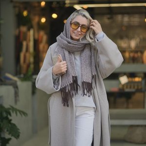 شال موهر لیوسا تک رنگ