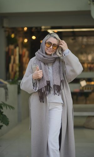 شال موهر لیوسا تک رنگ