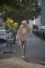 ترنچ کت کوتاه زنانه