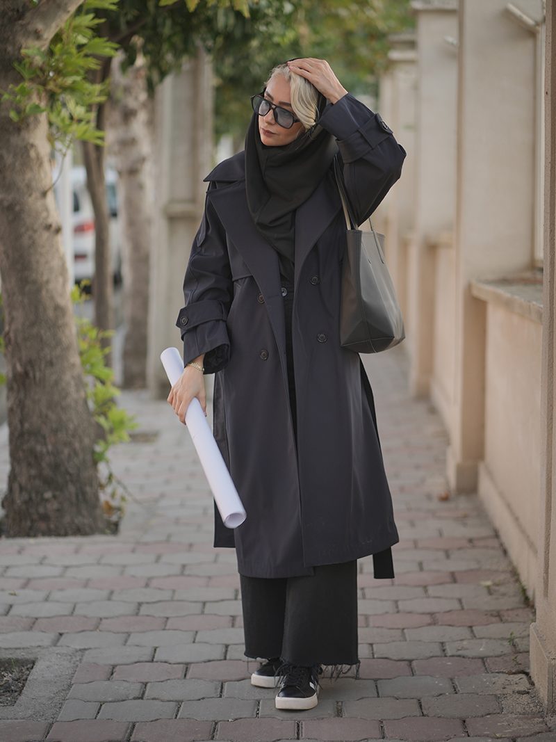 ترنچ کت زنانه، کت بلند،