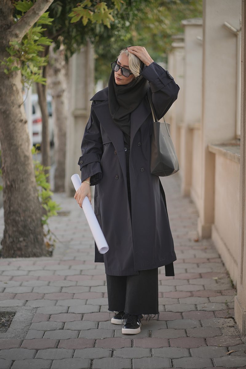 ترنچ کت زنانه، کت بلند،