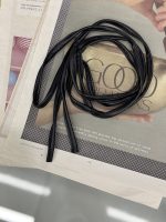 کمربند چرم مشکی کد ۱۳۷ - Image 2