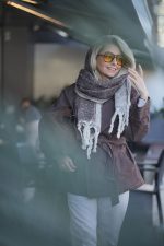 ترنچ کت قهوه ای