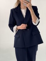 کت سورمه ای کد 428 - Image 3