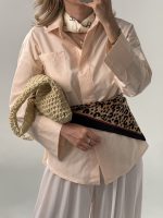 شومیز بیسیک گلبهی کد 444 - Image 3