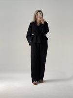 ست شومیز Elara مشکی کد 446 - Image 2