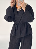 ست شومیز Elara مشکی کد 446 - Image 4