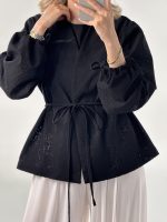مانتو لونا مشکی کد 442 - Image 2