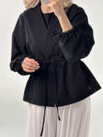 مانتو لونا مشکی کد 442 - Image 6