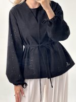 مانتو لونا مشکی کد 442 - Image 5