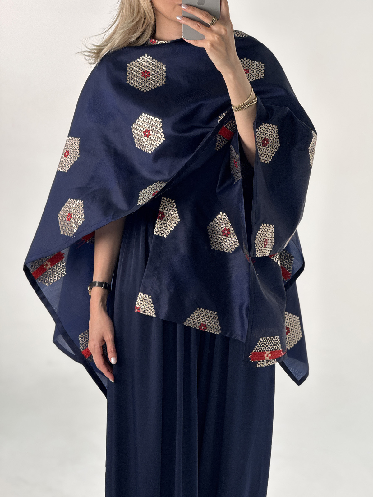پانچو سورمه ای کد 434