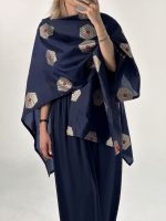 پانچو سورمه ای کد 434 - Image 4
