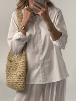 شومیز بیسیک سفید کد 445 - Image 3