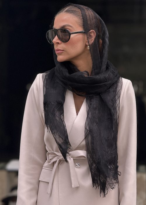 شال حریر ابریشم