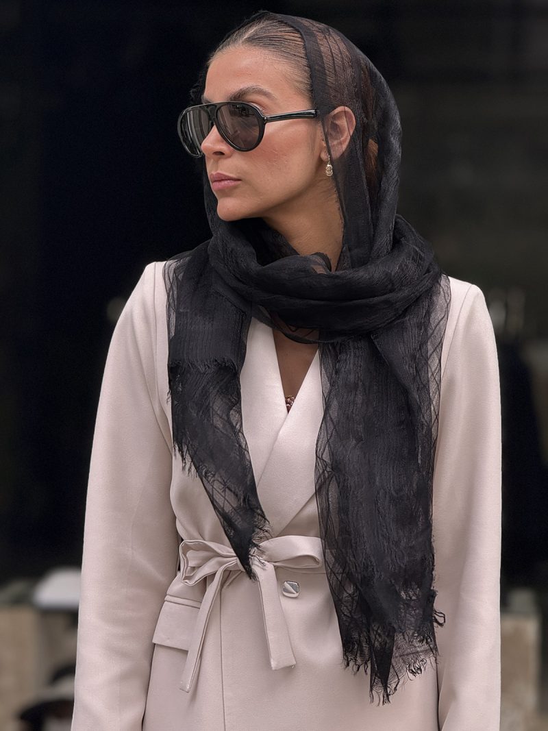 شال حریر ابریشم