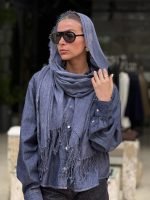 شال لینن Elaris کد 844 - Image 6
