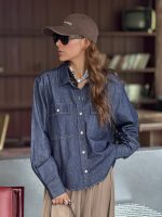 شومیز جین کد 473