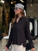شومیز مشکی NEXT کد 459 - Image 4